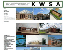 Tablet Screenshot of kwsa.nl